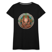 Thumbnail for Women’s Mythical Virgo Premium T-Shirt - black