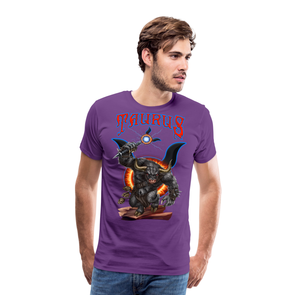 Men's Astral Taurus Premium T-Shirt - purple