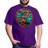 Thumbnail for Men's Mosaic Pisces Classic T-Shirt - purple