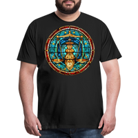 Thumbnail for Men's Mosaic Libra Premium T-Shirt - black