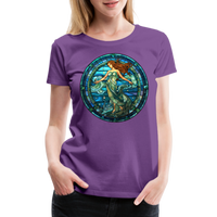 Thumbnail for Women’s Mosaic Aquarius Premium T-Shirt - purple