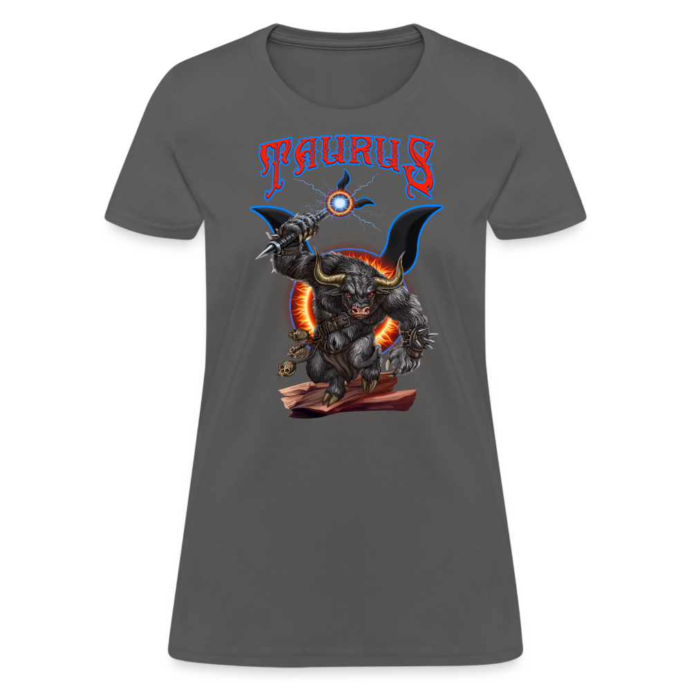 Women's Astral Taurus T-Shirt - charcoal