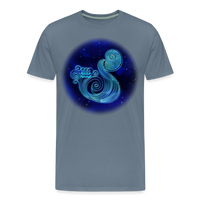 Thumbnail for Men's Stellar Aquarius Premium T-Shirt - steel blue