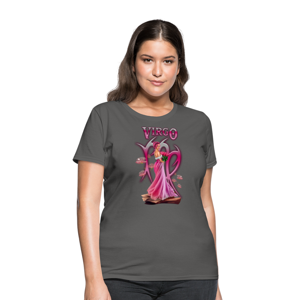 Astral Virgo Women's T-Shirt - charcoal