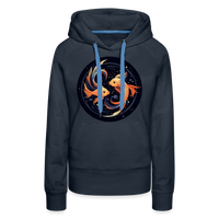 Thumbnail for Women’s Mystic Pisces Premium Hoodie - navy