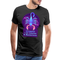 Thumbnail for Men's Neon Scorpio Premium T-Shirt - black