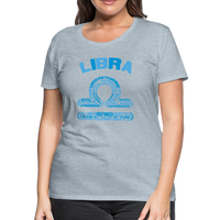 Thumbnail for Women's Power Words Libra Premium T-Shirt - heather ice blue