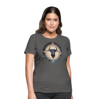 Thumbnail for Women's Mythical Taurus T-Shirt - charcoal