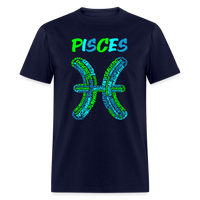 Thumbnail for Men's Power Words Pisces Classic T-Shirt - navy