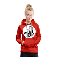 Thumbnail for Women’s Magic Scorpio Premium Hoodie - red