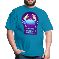 Thumbnail for Men's Neon Cancer Classic T-Shirt - turquoise