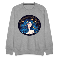 Thumbnail for Men’s Magic Virgo Premium Sweatshirt - heather grey