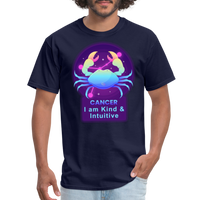 Thumbnail for Men's Neon Cancer Classic T-Shirt - navy