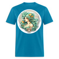 Thumbnail for Men's Symbol Virgo Classic T-Shirt - turquoise