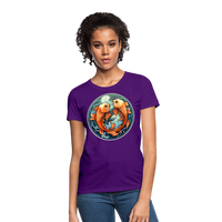 Thumbnail for Women's Symbol Pisces T-Shirt - purple