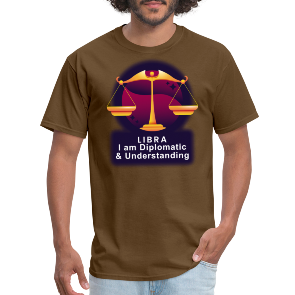 Men's Glow Libra Classic T-Shirt - brown