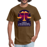 Thumbnail for Men's Glow Libra Classic T-Shirt - brown