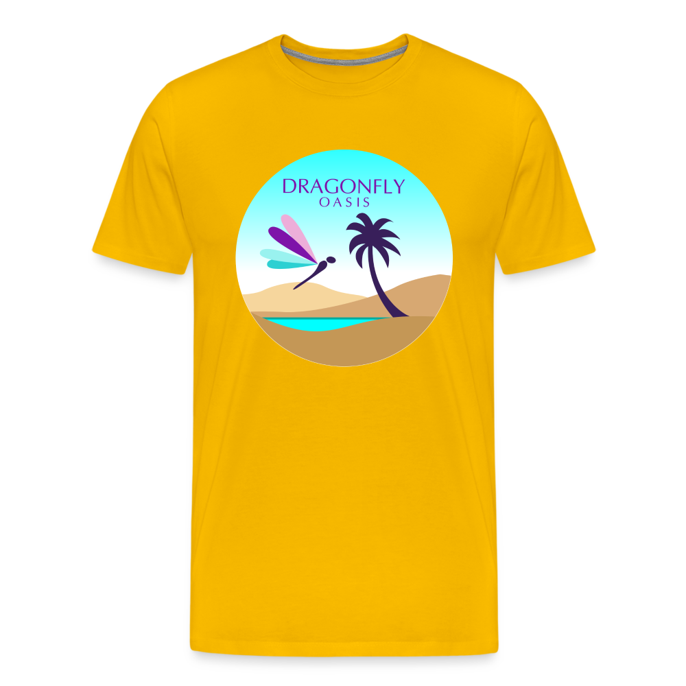 Men's Dragonfly Oasis v.2 Premium T-Shirt - sun yellow