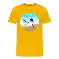 Thumbnail for Men's Dragonfly Oasis v.2 Premium T-Shirt - sun yellow