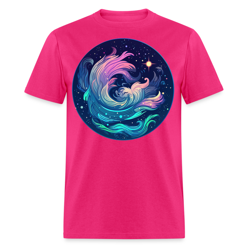 Men's Magic Aquarius Classic T-Shirt - fuchsia