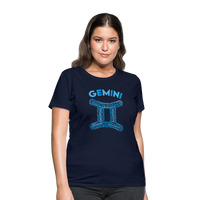 Thumbnail for Women's Power Words Gemini T-Shirt - navy