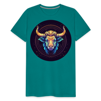 Thumbnail for Men's Magic Taurus Premium T-Shirt - teal