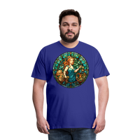 Thumbnail for Men's Mosaic Virgo Premium T-Shirt - royal blue