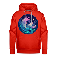 Thumbnail for Men’s Magic Aquarius Premium Hoodie - red