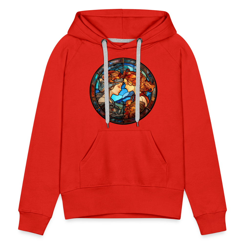 Women’s Mosaic Gemini Premium Hoodie - red