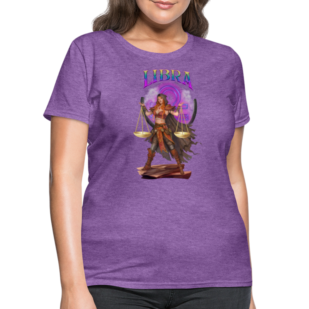 Astral Libra Women's T-Shirt - purple heather