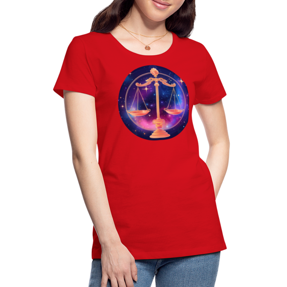 Women’s Magic Libra Premium T-Shirt - red