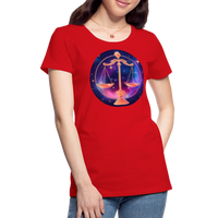 Thumbnail for Women’s Magic Libra Premium T-Shirt - red