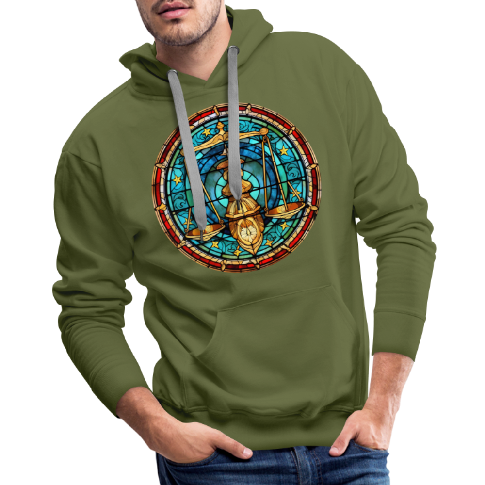 Men’s Mosaic Libra Premium Hoodie - olive green