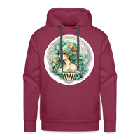 Thumbnail for Men’s Symbol Virgo Premium Hoodie - burgundy