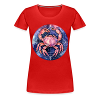 Thumbnail for Women’s Mythical Cancer Premium T-Shirt - red