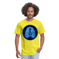 Thumbnail for Men's Stellar Virgo Classic T-Shirt - yellow