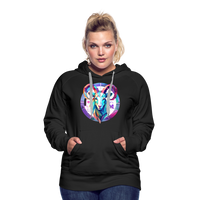 Thumbnail for Women’s Mythical Aries Premium Hoodie - black