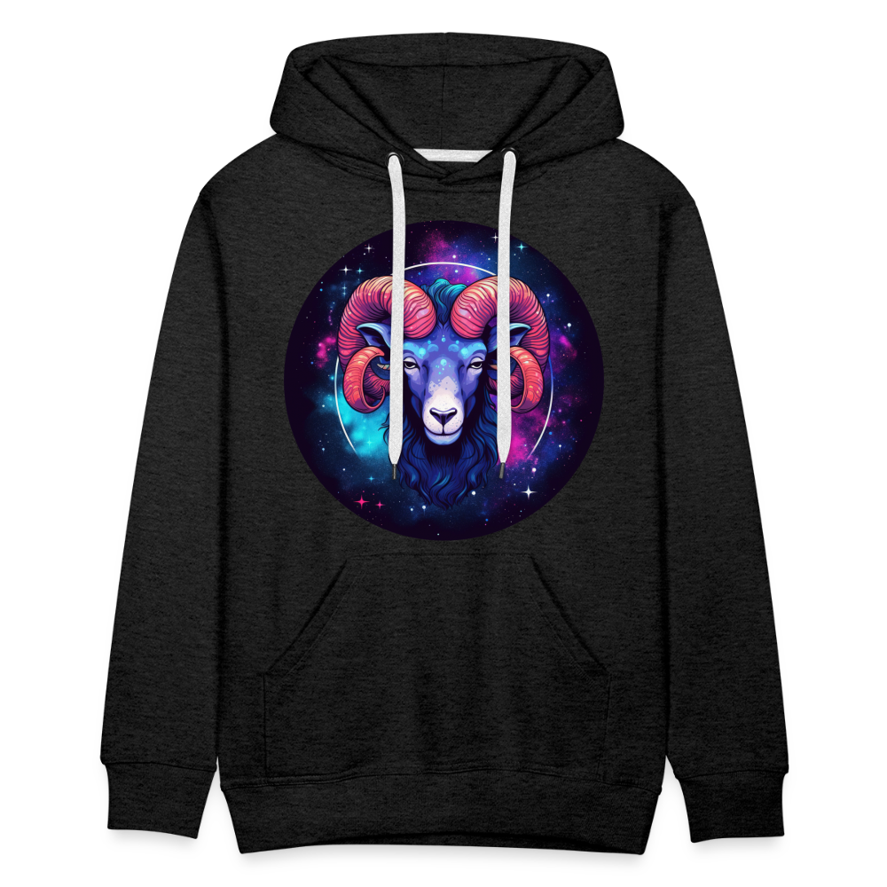 Men’s Magic Aries Premium Hoodie - charcoal grey