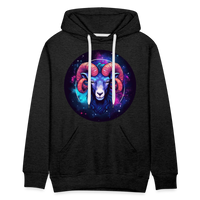 Thumbnail for Men’s Magic Aries Premium Hoodie - charcoal grey