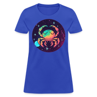 Thumbnail for Women's Mystic Cancer T-Shirt - royal blue