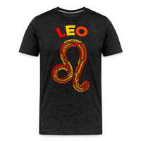 Thumbnail for Men's Power Words Leo Premium T-Shirt - charcoal grey