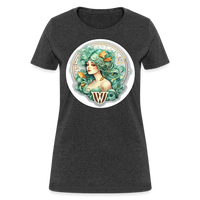 Thumbnail for Women's Symbol Virgo T-Shirt - heather black