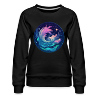 Thumbnail for Women’s Magic Aquarius Premium Sweatshirt - black