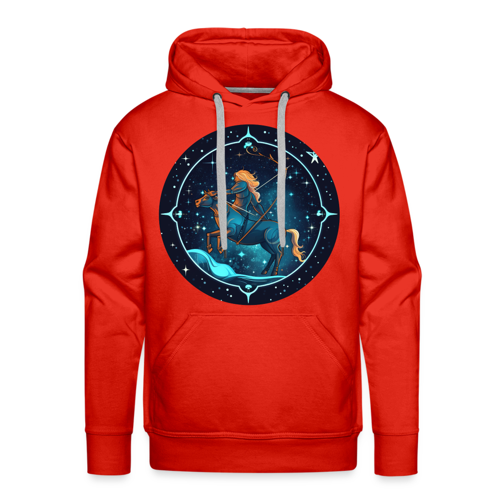 Men’s Magic Sagittarius Premium Hoodie - red