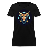 Thumbnail for Women's Mystic Capricorn T-Shirt - black