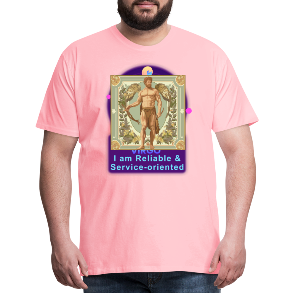 Men's Mythical Virgo Premium T-Shirt - pink