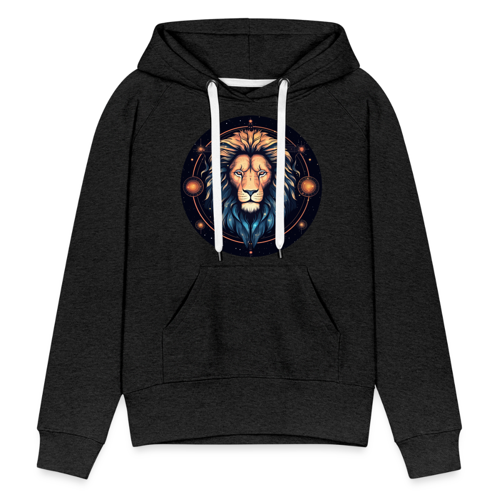 Women’s Magic Leo Premium Hoodie - charcoal grey