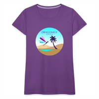 Thumbnail for Women's Dragonfly Oasis V.2 Premium T-Shirt - purple