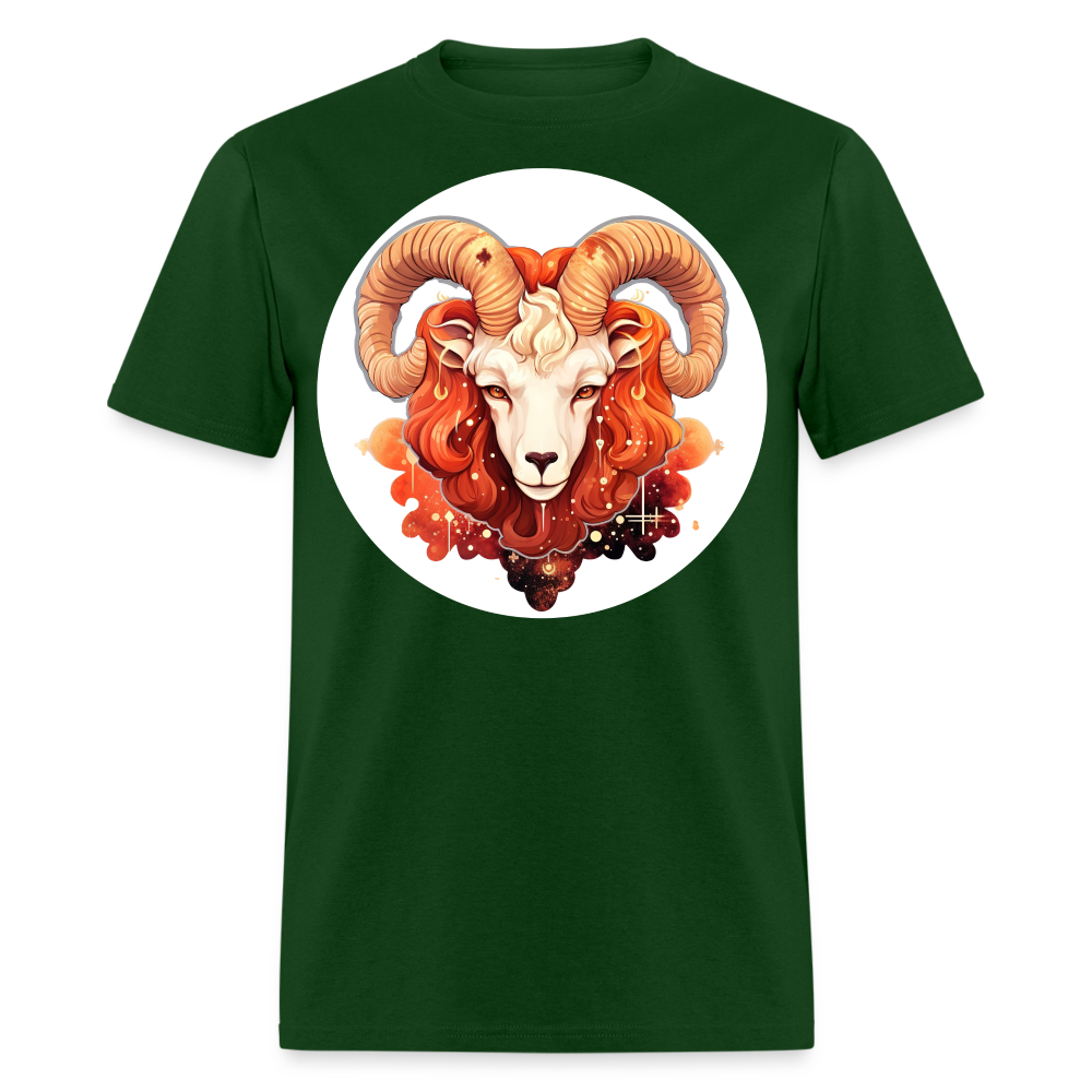 Men's Symbol Aries Classic T-Shirt - forest green