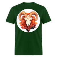 Thumbnail for Men's Symbol Aries Classic T-Shirt - forest green